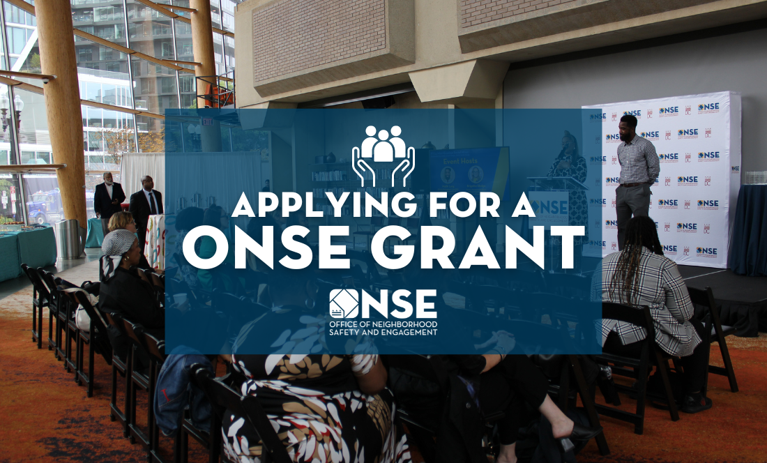 Photo for Applying for ONSE Grant